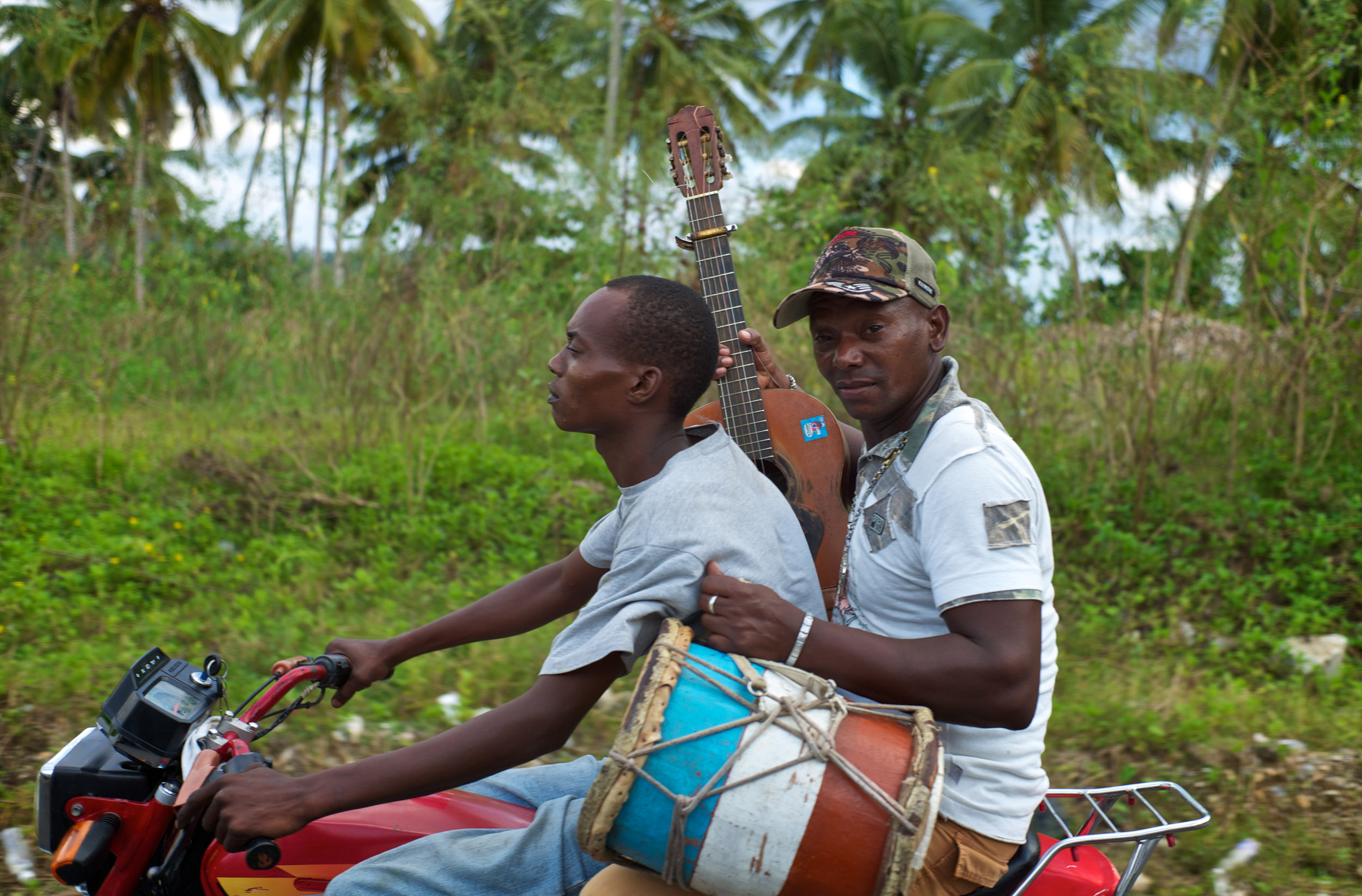 Motorcycling Musicians in the Dominican Republic